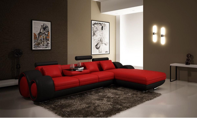 Ecksofa, pohovka, gauč, čalouněný obývací kout, kůže, rohové pohovky, soupravy