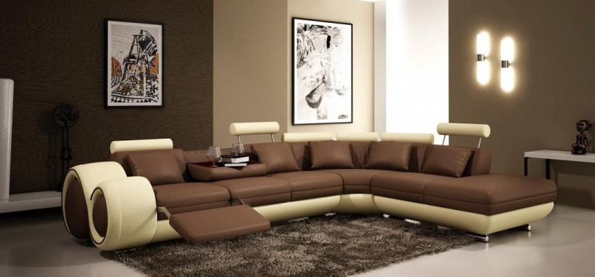 Sofa Rozkládací sedací souprava Pohovka Potah Obývací souprava Souprava v L tvaru Tkanina
