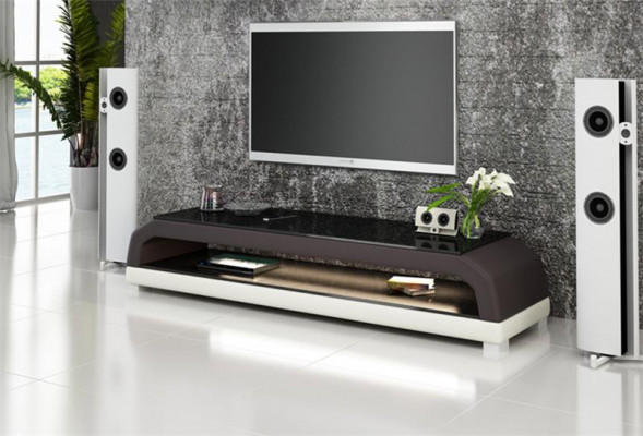 TV lowboard TV stůl TV skříň Moderní obývací pokoj Dekorativní sbírka