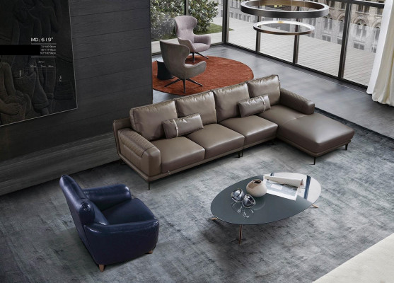 Eck Sofa Couch Designer polstrování sedadlo Rost Wohn landschaft kůže Couchen