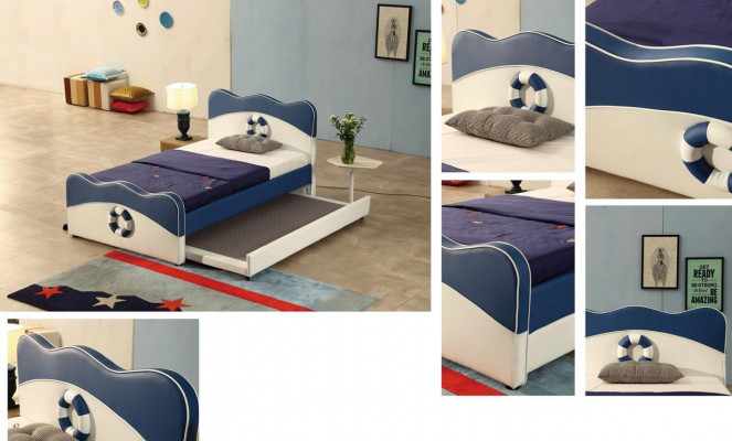 Dětská postel postel polštář postele luxusní hotel mládež 3D XXL Velké 120 / 150x200cm Nové.