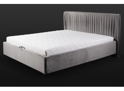 Postel s úložným prostorem, ložnice, čalouněné postele, elegantní hotelový nábytek.