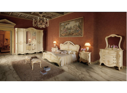 Ložnice Design Luxus Set Postel Sady Postel Nocn´i St´ol´ Skˇř´ıň 7 kusů.