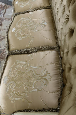 Přeloženo z němčiny do češtiny: Pohovka sedací souprava 3 2 1 1 sedačka Relax Couch Teposádka Designer Nový textil