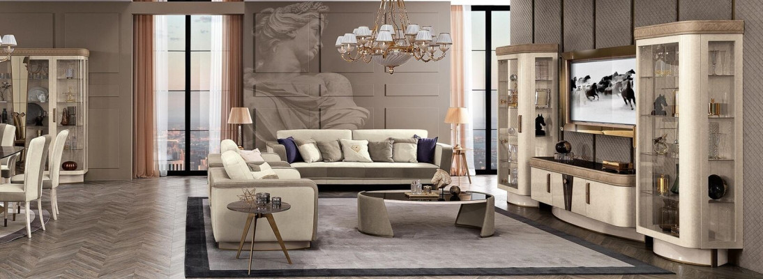 Pohovka 3+1+1 sedáků Set Design Sofas Polster Couchen Relax Moderní pohovka nová