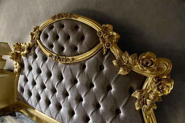Postel Ložnice Sada Design Nábytek Klasický Luxusní Nové 2x Noční stolek 3ks.