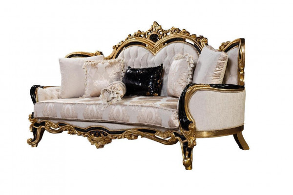 Sofa set Klasická luxusní sedací souprava Chesterfield pro obývací pokoj 3+1 sedadlo