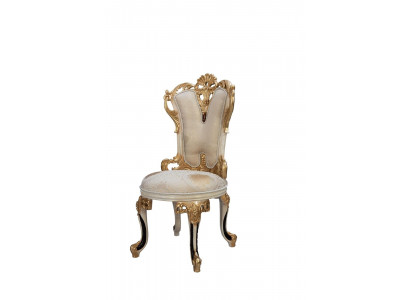 Luxus designové tapicované židle z masivního dřeva Kancelářské židle s opěrkou na záda jídelnou.