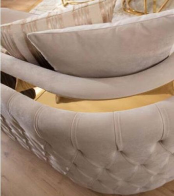 Obývací pokoj luxusní křeslo Moderní jednosed Design Chesterfield 1 Italský nábytek