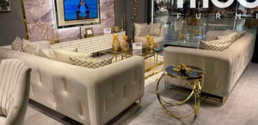 Křeslo sedadlo Sedáč Design Obývací pokoj Potah Dřevo Potah Moderní Luxus Béžový