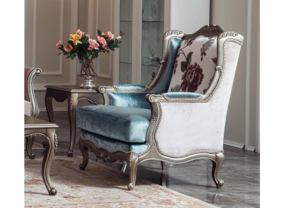 Křeslo jednosedadlo Luxus 1Sitzer Potah Sedadlo Textilie Sedací látka Klasický