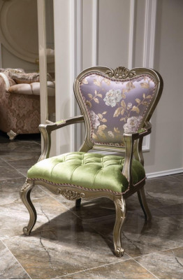 Křeslo 1 místné Zelené Obývací pokoj Elegantní nábytek Luxus Chesterfield Nové