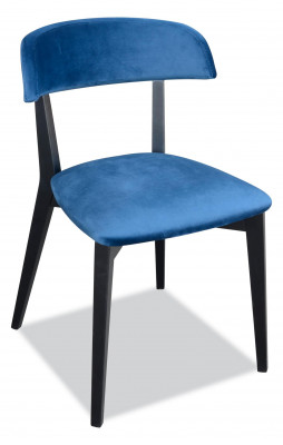 Jídelní židle s polstrováním, celková sada 4 kusy designových židlí, nová.