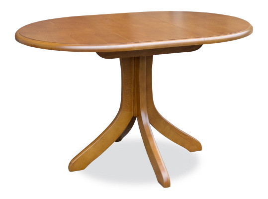 Designový jídelní stůl Moderní stoly Obývací pokoj Dřevo 90x90/125cm Kuchyňské stoly Nový