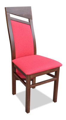 Massivní dřevěná židle, židle do jídelny, designová textilní židle, židle, křesla do jídelny K61!
