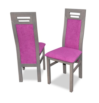 Designer Stuhl Lehnstuhl Polster Stühle Textil Sitz Ess Wohn Zimmer Gepolsterte