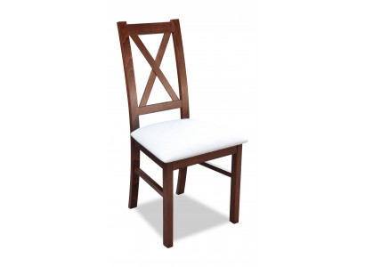 Design dřevěná jídelní židle set s polstrováním, židle s opěrkou 1 židle