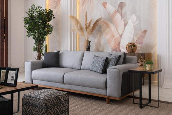 Velká pohovka 242cm pohovka Polster Möbel Sofas látková pohovka zařízení textilní