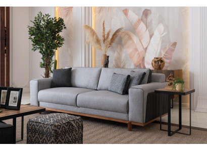 Velká pohovka 242cm pohovka Polster Möbel Sofas látková pohovka zařízení textilní