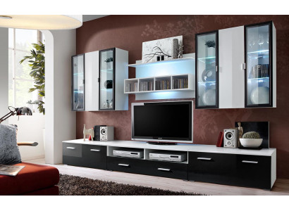 Moderní designová obývací stěna TV stojan z dubového dřeva obývací pokoj nábytek TV zařízení