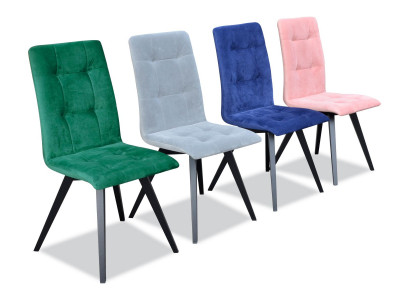 Židle šedá design obývací pokoj jídelna dřevo židle čalounění křeslo design nový