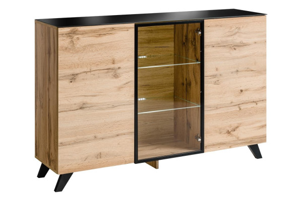 Komoda designu z dřeva Moderní skříň nábytek do obývacího pokoje Nový.