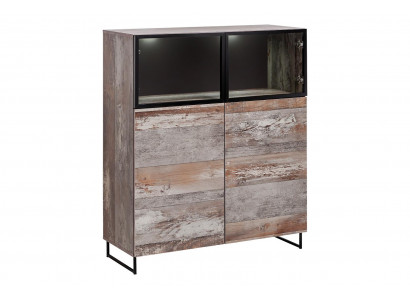 Výložní skříň Moderní styl Obývací pokoj Design Nábytek Dřevěná Skříň Nový Nábytek