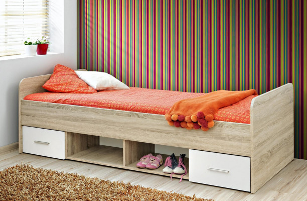 Dětská postel Dětský pokoj Moderní Dětská postel Designérský styl Postel Dětský pokoj Nový