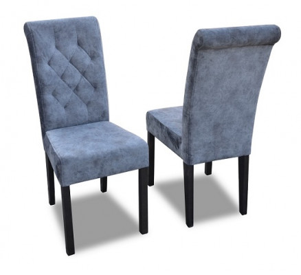 6x Chesterfield židle Set sedadlo polstrování sada jídelní židle Zadní kůže K11
