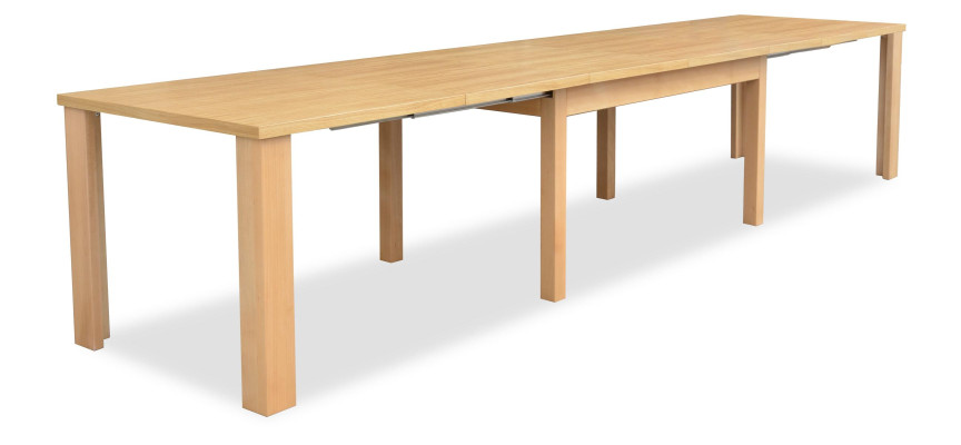 Konferenční stůl Dřevěný stůl Stoly Schůzka Jídelna Stůl 90x150/390 cm xxl Velký