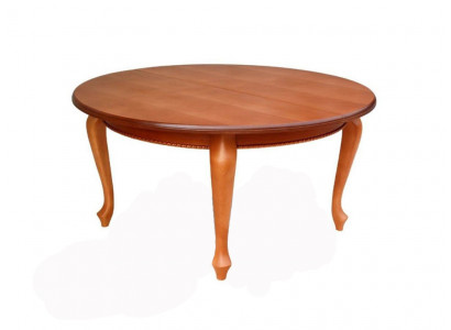 Stůl Jídelní stůl Dřevěný stůl XXL Konferenční stůl Kulatý Dekorace S19 RADIUS 150+50 CM