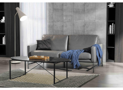 Luxus designérská sedací souprava pohovka gauč potahový set kůže 2+1+1 gauče