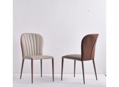 Bežový jídelní židle Jídelní nábytek Designové umělohmotné židle Nový