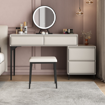 Ložnice Dřevěný nábytek Luxusní kosmetický stolek Designérský toaletní stolek