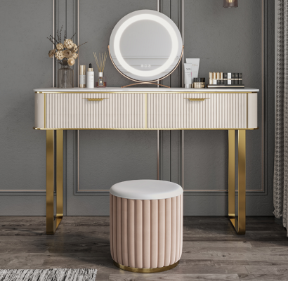 Elegantní toaletní stůl se 2 šuplíky Luxus Kosmetikkommode