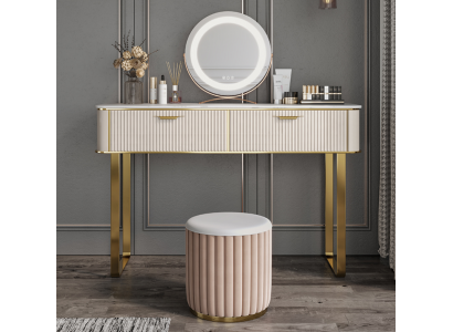 Elegantní toaletní stůl se 2 šuplíky Luxus Kosmetikkommode