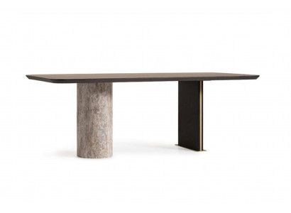 Jídelní stůl Stůl do jídelny Stůl Jídelna Dřevo Hnědá 220 cm Moderní