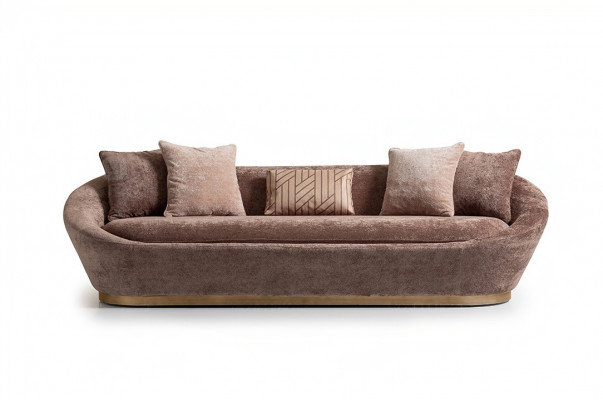Couch sestava Pohovka sada Tkaninová pohovka Tříkřeslo Křeslo Beige sofa sada