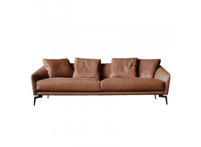 Design Italský nábytek 2místná pohovka gauč Křeslo Lounge Club Couchen