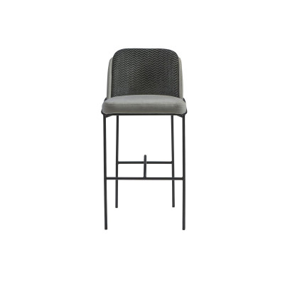 Jídelní židle Bary design Bar křesla Čalouněné židle Moderní Šedá