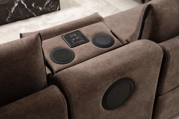 Nastavení obývacího pokoje pohovka gauč Designer Modern Sofagarnitur Luxus Sessel Neu