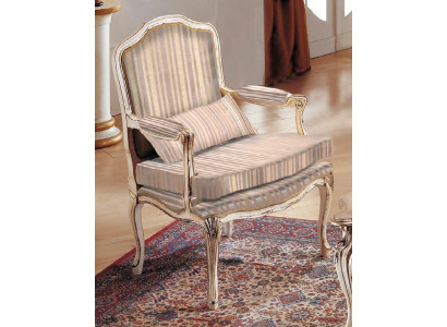 Křesla 1 osoby Sedací soupravy Sedadlo Tkanina Obývací pokoj Textil Luxus Thorn Nábytek Styly Elisa