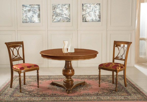 Klasické židle Stuhl Designer židle Dřevěná židle Jídelní židle Luxusní dřevěné nové nábytek