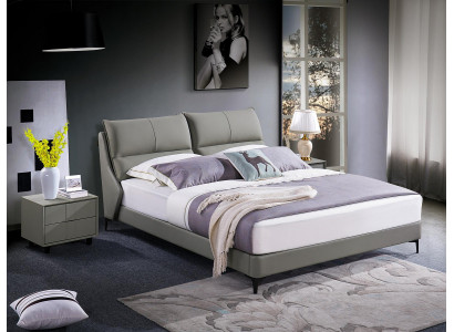 Luxusní ložnice Nábytek Postel 2x Noční stolek Set Postele Hotelový nábytek 3dílný Potah