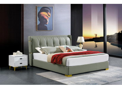 Ložnice Dřevěná postel Skutečné dřevo Postel Postele Hotel 180x200 Masivní
