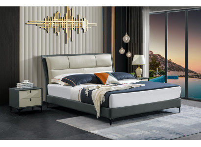 Nábytek Luxusní postele čalouněný rám Moderní postele Design ložnice