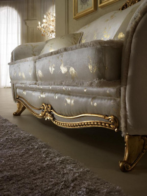 Sofa set 3+2+1 sedadlo Arredoclassic obývací set sofás pohovky polštáře nové