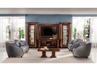 Sofa set Sofa Couch 3 + 3 obývací pokoj Designový nábytek Baroko Klasický