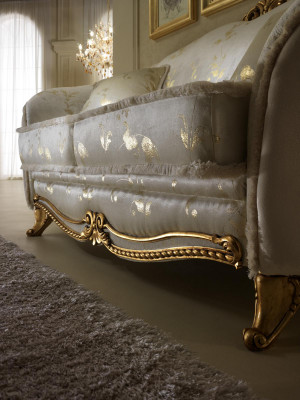 Sofaová sestava 3+1 Místná klasická obývací sedací souprava gauč a pohovky potahovaná pohovka.