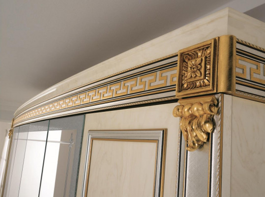 Šatní skříň ložnice dřevěná skříň moderní styl luxusní klasická